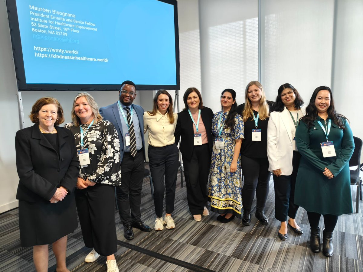 Wonderful panel discussion today highlighting the importance of coming together, collaborating and sharing knowledge #Nursing #Leadership @QualityForum @BurdettTrust @maureenbis @ProfessorAisha @charlottemcardl @hvdtan18 @SanaGulBaloch1 @moonashE