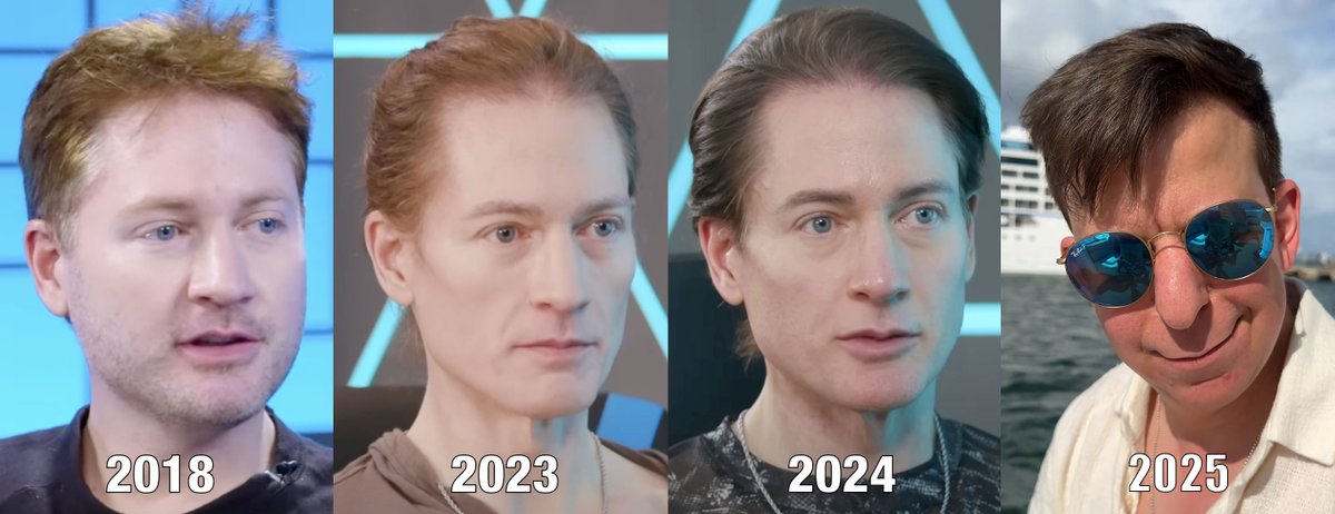 In 2025, his transformation will be complete.