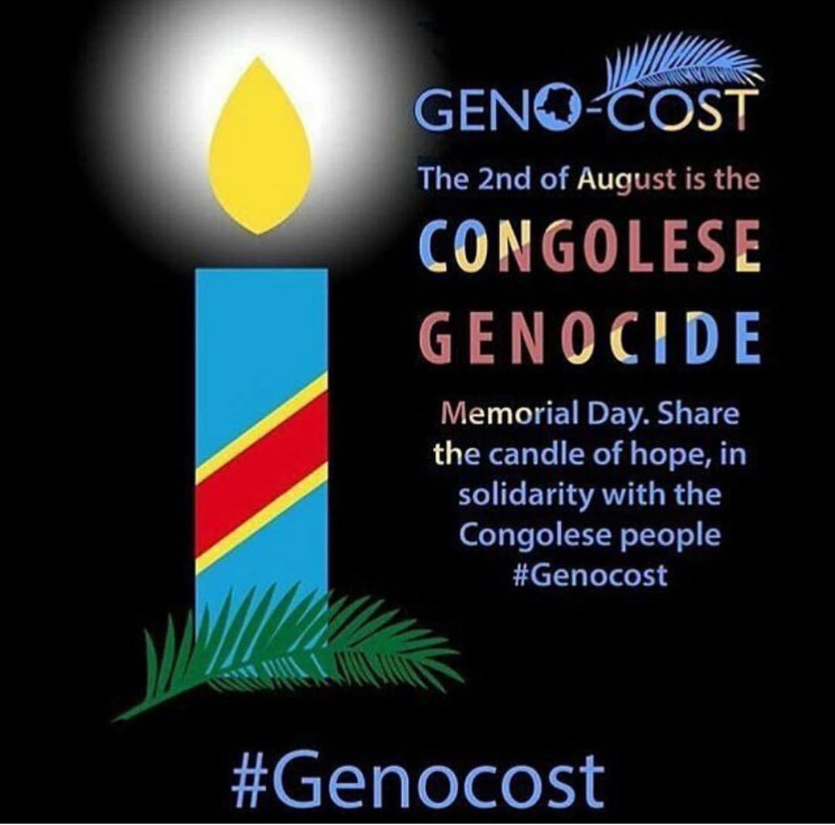 Nearly a century passed before the world acknowledged the genocide against the Armenian people. Yet, even if it requires 100years for the ongoing Congolese genocide (@genocost) from King Leopold II’s era to present to be recognized, we will persist in our demand for justice.
