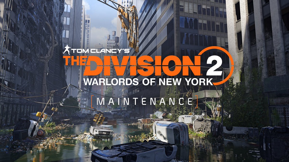 #TheDivision2 PlayStation maintenance alert! 📅 Friday, April 12 🕐9:30 AM CET, 3:30 AM ET, 12:30 AM PT ⏳ Estimated downtime is 3 hours The fixes will target the following issues: UI improvements, missing textures, and loading problems specifically affecting PlayStation players