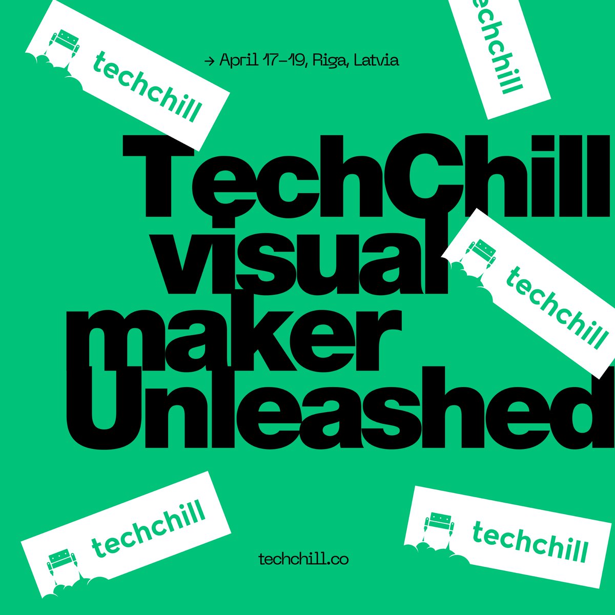 Create your OWN 'I'm coming to TechChill' visual in just TWO clicks! Let's turn social media into a TechChill paradise with your pictures! 💥 thecrowd.click/techchill