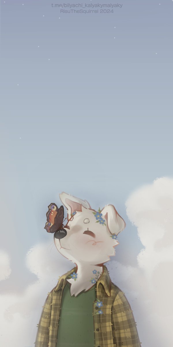 RisuTheSquirrel's tweet photo. and also bday art for frend https://t.co/3nVRu2VFng