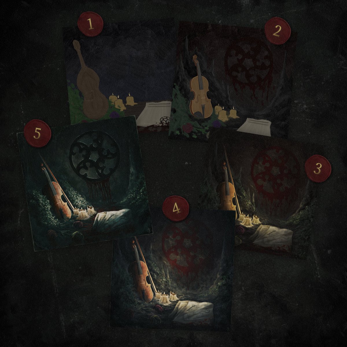 Arokhboy's tweet photo. - The Black -
The pieces are united, the search comes to an end,
opening a door, the sounds of a new chapter will transcend,
strings screaming through the darkness, creating dissonance,
blood freezing, heart beating - the feelings of Imminence.

From Germany to Sweden with love https://t.co/KmD8LkTtDU