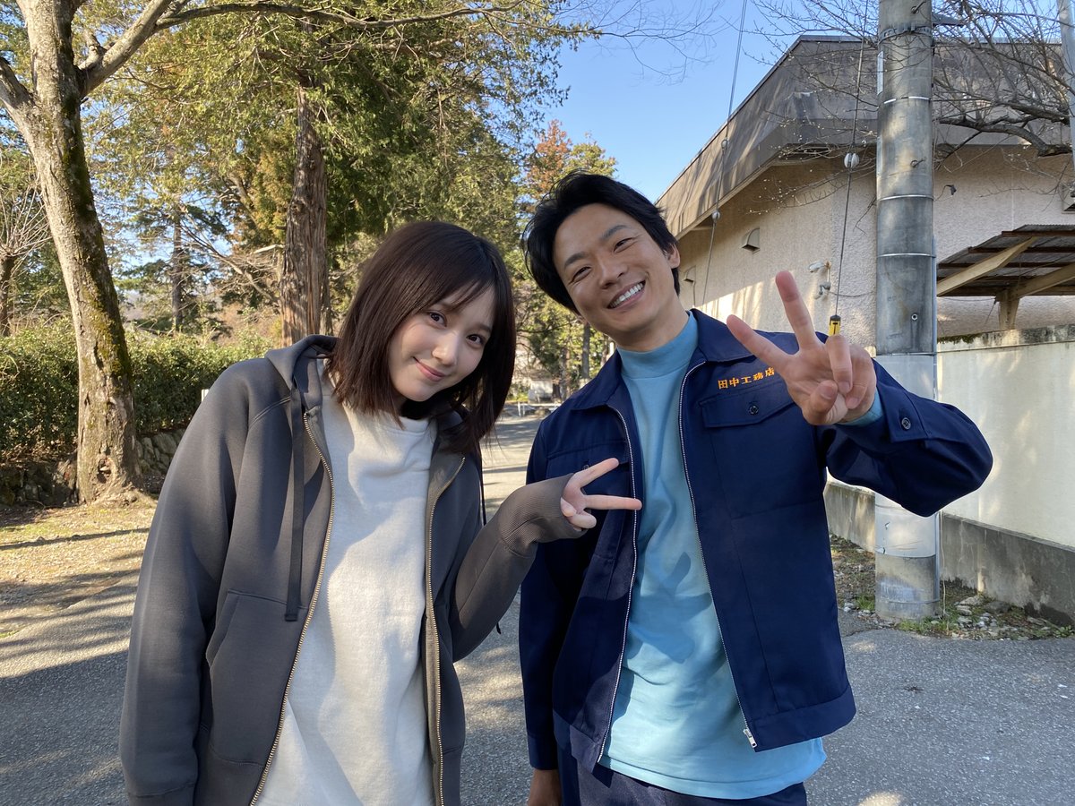 🐈#6秒間ただ今撮影中🐈 ひかりちゃんと田中✌️ 第2話は今夜11時30分📺 星太郎、早く仕事して🤔 #6秒間の軌跡 花火師・望月星太郎の2番目の憂鬱🎆 ⚡️第1話はただ今見逃し配信中⚡️ tver.jp/episodes/epv91… #高橋一生 #橋爪功 #本田翼 #宮本茉由 #小久保寿人