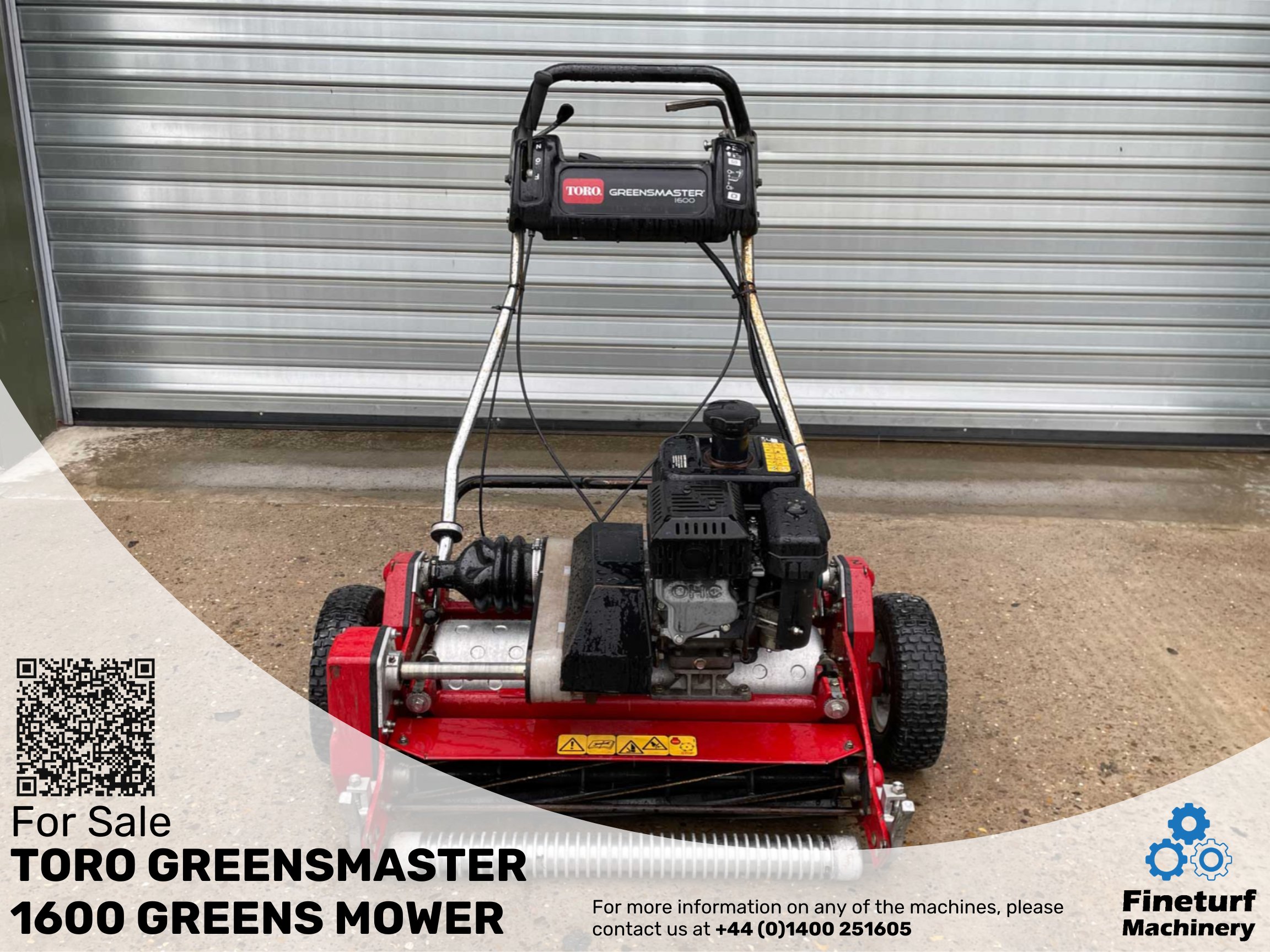 Fineturf Machinery on X For Sale Toro Greensmaster 1600 Greens Mower available now https t lD0RPBZqyu For more information contact us at 44 0 1400 251605 forsale https t WrEXZ1cpnh X