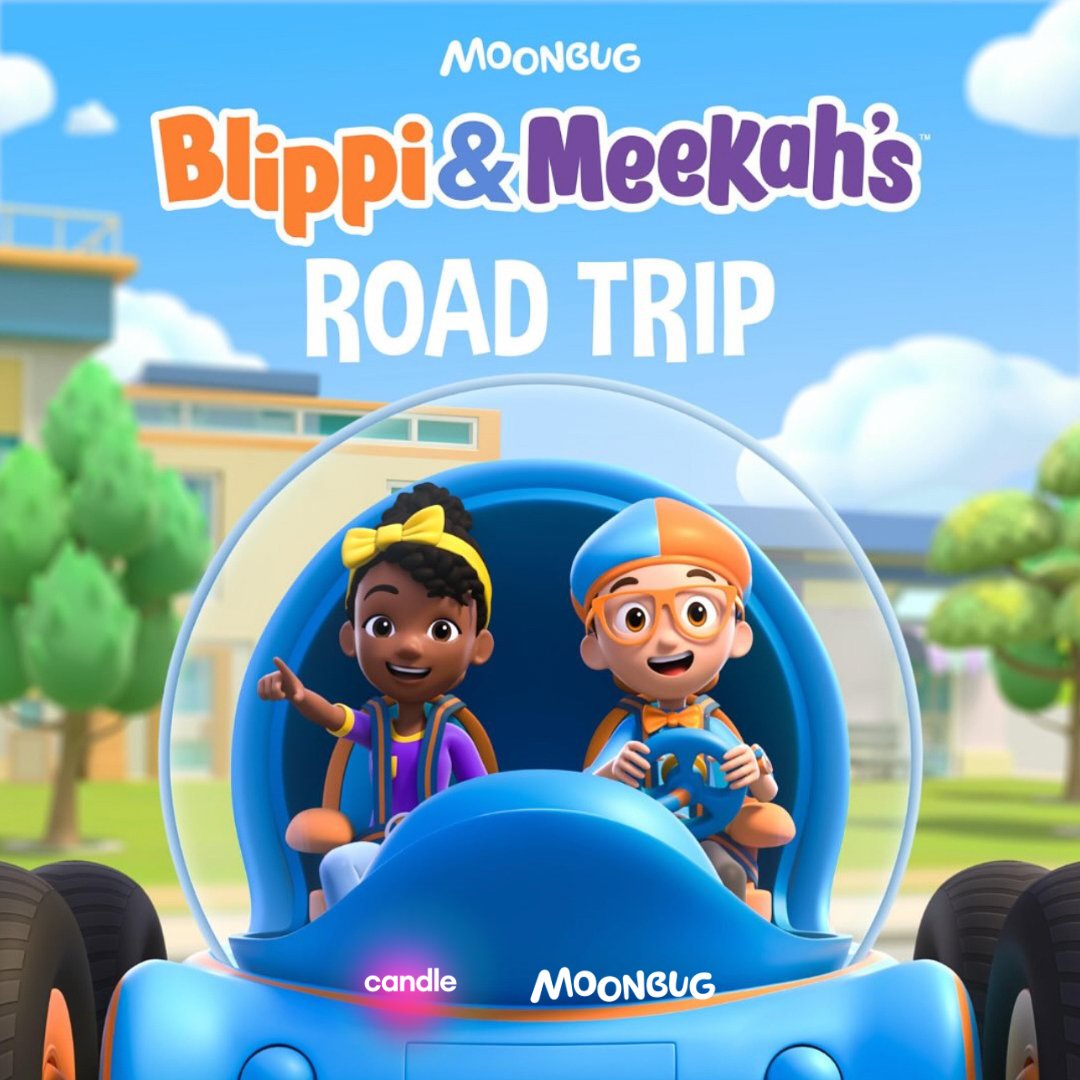 Congratulations @MoonbugKids on the launch of the brand new podcast Blippi & Meekah's Road Trip with @iHeartRadio! Your little ones can now join the adventure and listen to the first four episodes on the @iheartpodcasts app and other major podcasting apps.