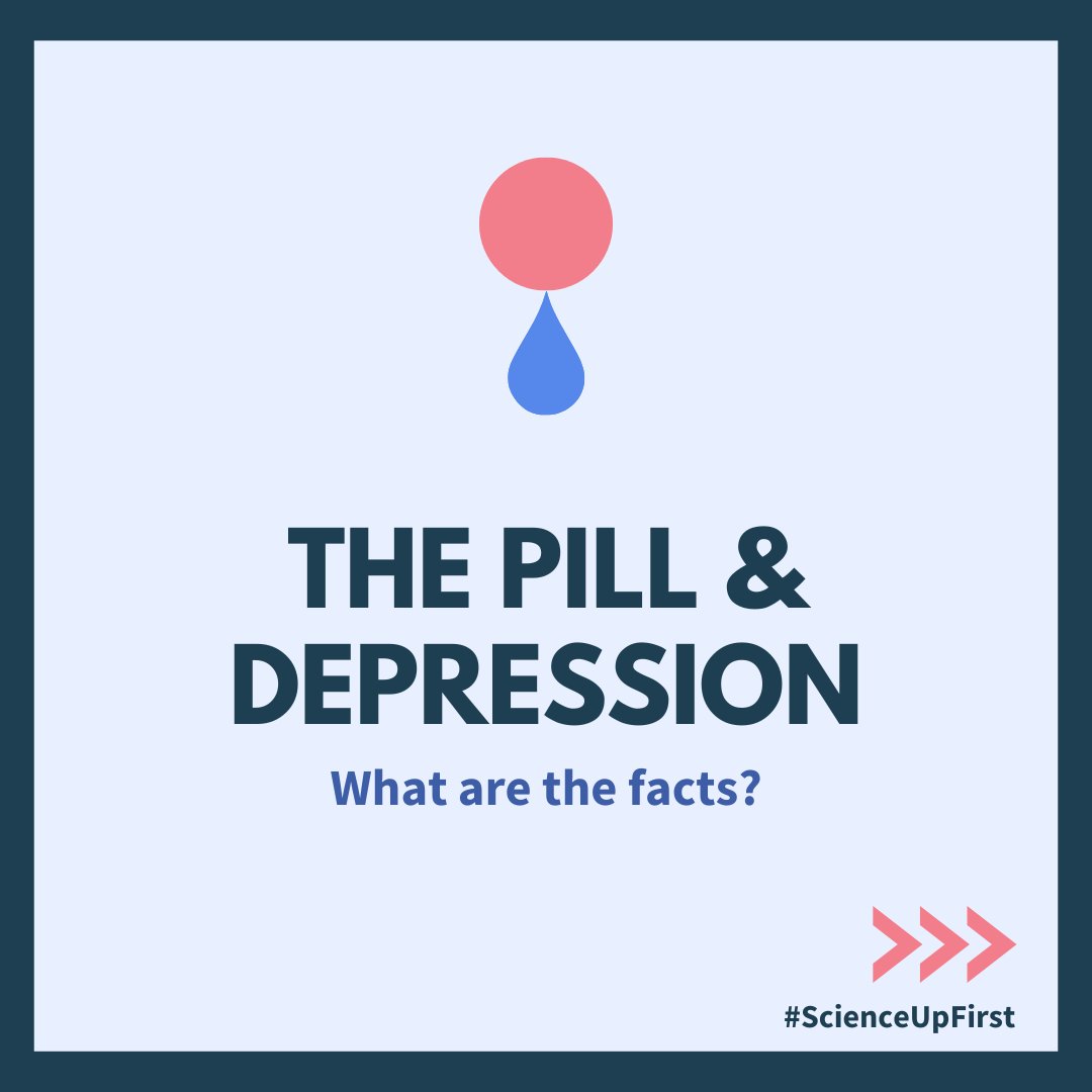 Claims that hormonal contraceptives, such as The Pill, cause depression are rampant on social media, but what are the facts? We get into it here! 👇scienceupfirst.com/project/the-pi… #ScienceUpFirst