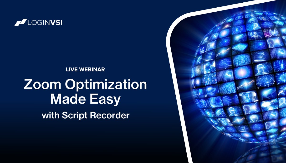 Revolutionize the way you optimize #Zoom. 🚀💻 On April 30 | 11 a.m. ET | 5 p.m. CEST 🔍 Learn how to automate Zoom workload testing and conduct comprehensive performance tests. Enhance your Zoom experience! Register here: hubs.ly/Q02syCXc0 #LoginVSI #EUC #BrightTALK