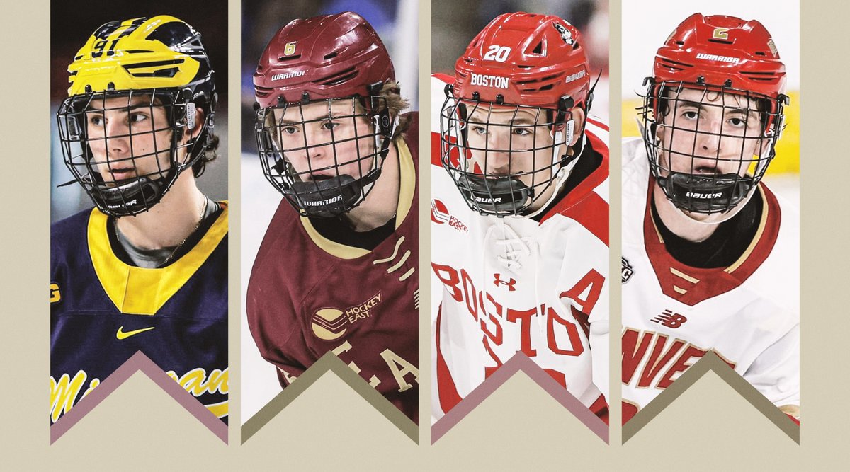 Frozen Four Preview: College hockey's blue bloods vying to win yet another trophy @twolinepass with the tale of the tape, looking at all four rosters and previewing each match ahead of the Frozen Four. #MFrozenFour 🔗: eprinkside.com/2024/04/11/fro…