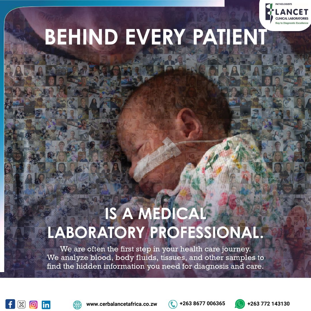 Every day, laboratorians nationwide provide essential health information to patients and providers. This #LabWeek, we recognize their important role in informing evidence-based health care decisions. #LancetCares #Lab4Life #Labvocate