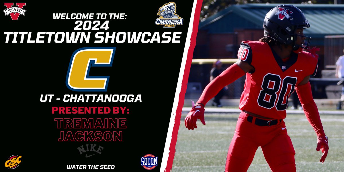 🔴⚫️Confirmed ⚫️🔴 UT-Chattanooga is coming to the Titletown Showcase!! We're juiced to have The SoCon represented in Titletown! Sign Up with this link⬇️ tinyurl.com/3tmtnpxx #WaterTheSeed