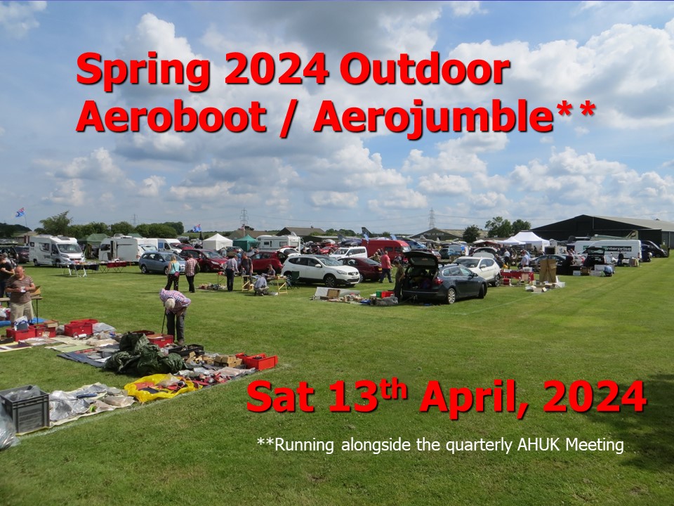NewarkAirMus's tweet photo. On Saturday we're running an Outdoor #Aeroboot #Aerojumble sale; hosting a quarterly meeting of AHUK (formerly BAPC) & we have a great #NAMopenCockpit offer planned!
#EveryNAMvisitCounts
https://t.co/BjXRhdBBbY https://t.co/fWFFHev1Fn