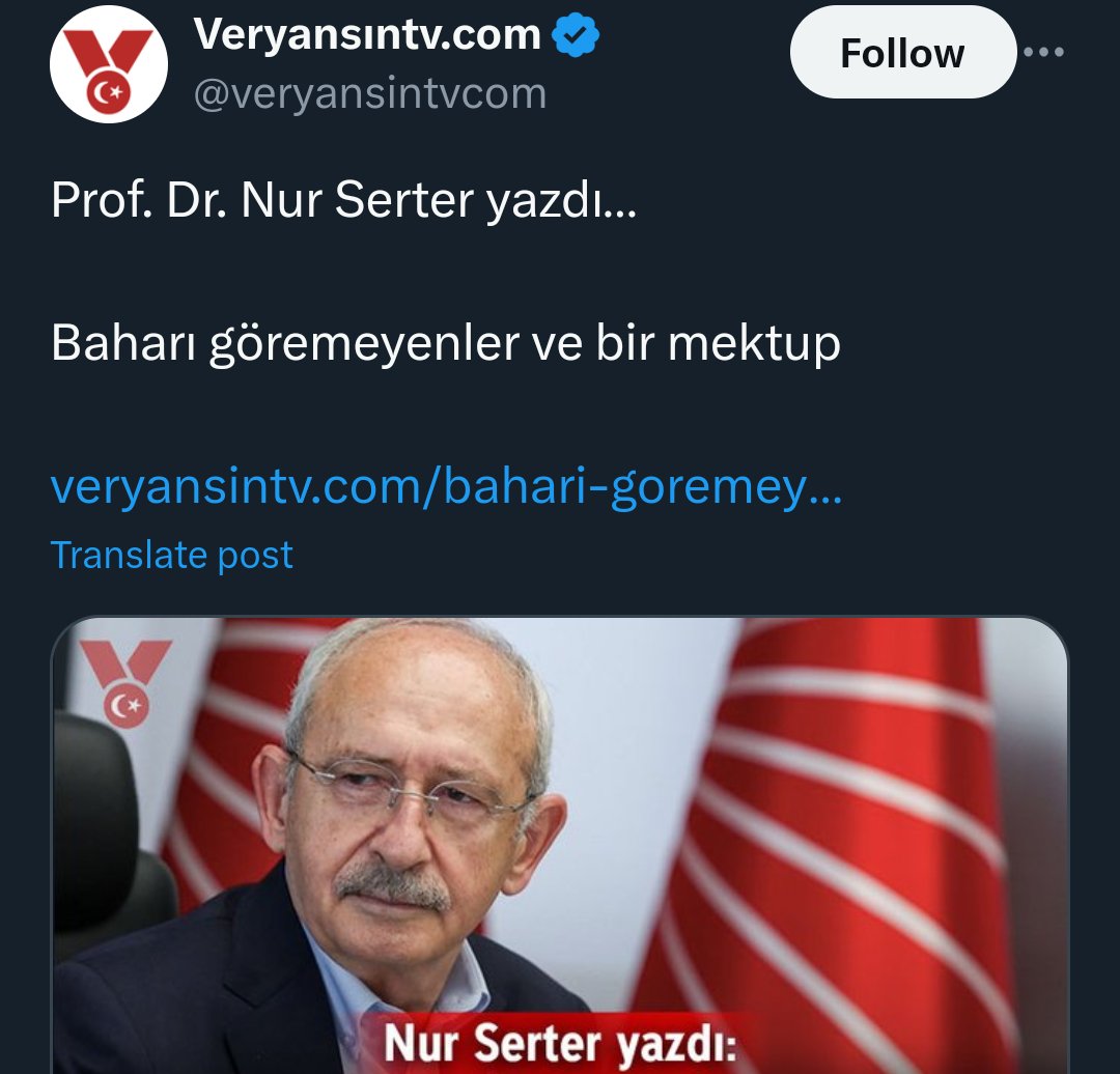 Kılıçdaroğlu'nun soktuğu çomağın etkileri her geçen gün verilen tepkilerden daha iyi anlaşılıyor. Bir darbecinin kızı olarak, imtiyazlı azınlık sınıftan, 28 Şubat'ın aktörlerinden Nur Serter de zıpladığına göre çomak hayli derine denk gelmiş.