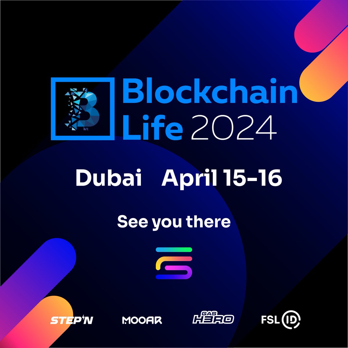 Blockchain Life ✨ We're excited to announce that our BD & Partnerships lead, @StepnEurope, will be heading to Dubai for @BlLife_Forum next week! 🌴 Get in touch if you'd like to discuss collaborations involving #STEPN, #MOOAR, and #GasHero 💜