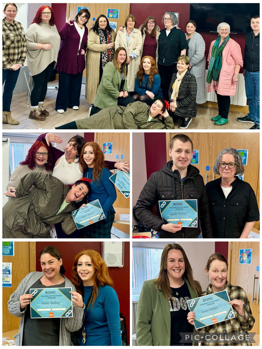 We are celebrating these amazing parents and foster carers who completed the Bond attachment training course today. They gave so much of themselves to the learning & each other, and they are bringing the good stuff into their families 👏🥳🤩 @setrust @jade_irwin @nualadeeds01