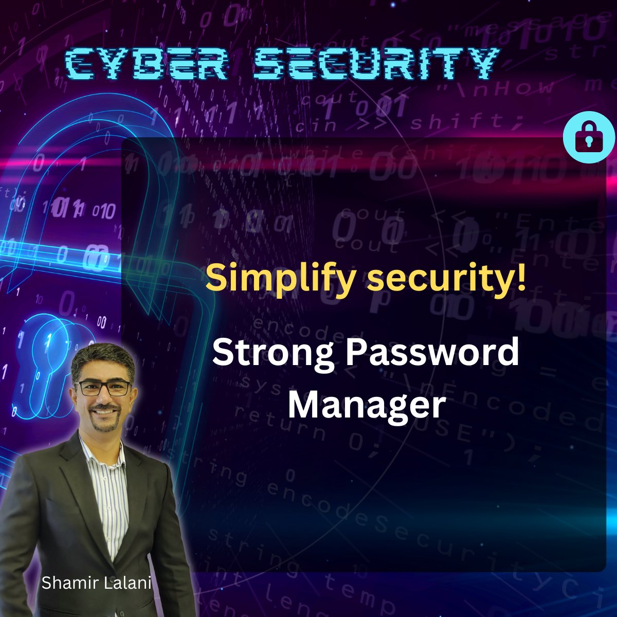Invest in a reputable password manager to create and store strong, unique passwords. 

#passwordsafety #onlineprotection #digitalsecurity #securepasswords #protectyourdata #passwordmanager #cybersecuritytools #securitybestpractices
