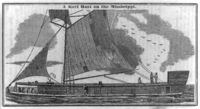 On this day in Texas history, in 1838, the keelboat David Crockett, reportedly the first large craft to navigate the Colorado River, arrived at the head of 'the raft,' a logjam blocking the river ten miles above its mouth at Matagorda. The jam was cleared in the 1920s.