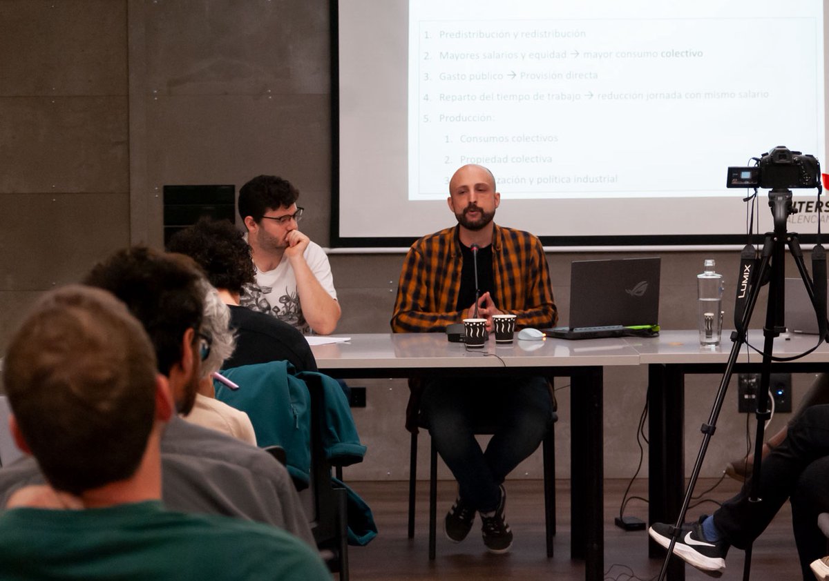 elPCPV's tweet photo. Crónica: Jornada Estatal "Decrecimiento y Clase" organizada en València por @elpcpv @elpce y @anticapi
Con @ccoo @ccoopv @CNT_Valencia @IntersindicalV @InterCatCentral @labsindikatua @ecologistas @esXrebellion @AmigosTierraEsp @EsRebelCientif @R_Degrowth
👉https://t.co/O8VlfkuuOi https://t.co/upbWoIQawF