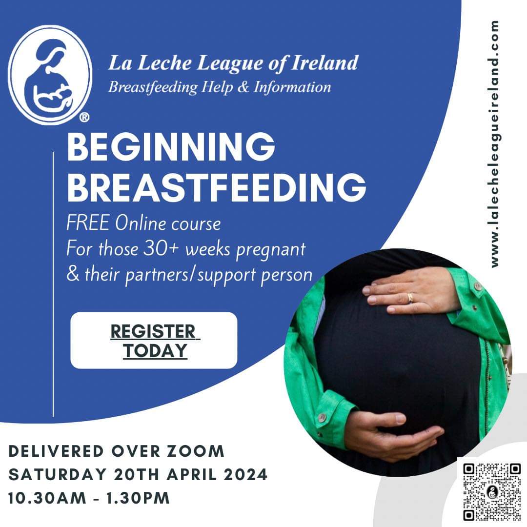 Are you pregnant and thinking about breastfeeding your baby? Are you interested in joining next month's FREE practical and interactive online course? Our next course is on Saturday 20th April 2024 from 10.30am-1.30pm. Book by clicking the link. form.jotform.com/222487204638055