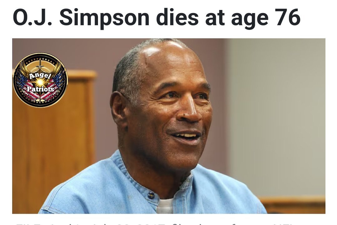 🔥🚨📣 Breaking News Orenthal James Simpson, commonly referred to as O. J. Simpson, is an American former football running back, actor, and broadcaster. Dead at 76 from his battle with Cancer. Did he kill His wife and her lover in the 90s, well the ultimate judge will sentence…