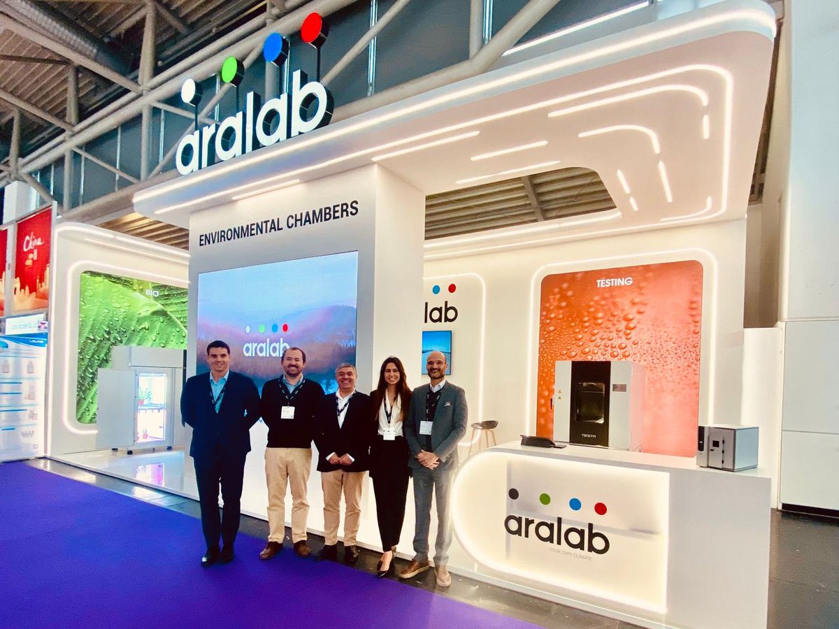 Another busy day at @analyticafair! 🔬 What a show!

Our team is looking forward to your visit. 📍 Hall B2, Stand 514

#Analytica2024 #AralabInnovation #LabTech #Biotech #Analytica

#Aralab
#YourOwnClimate

⚫️🟢🔵🔴