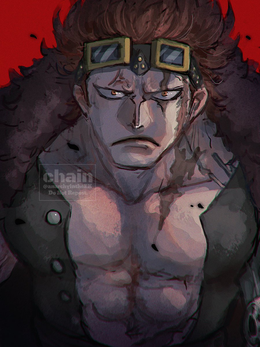 anarchyintheEK's tweet image. 30日チャレンジ５日目
#ONEPIECE ユースタス・キッド