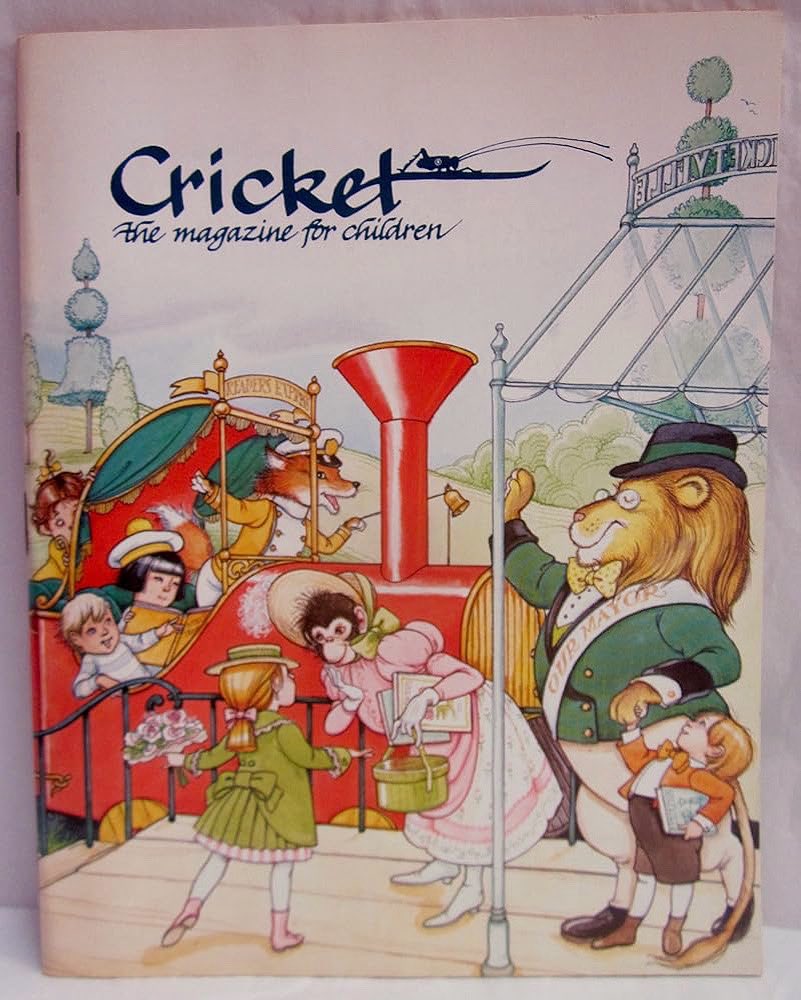 #ThrowbackThursday! This fun cover art from the April 1989 issue of CRICKET Magazine is by Hilary Knight! Hilary Knight is the illustrator of more than 50 books, most famously the legendary 'Eloise' series, and the author of nine books!