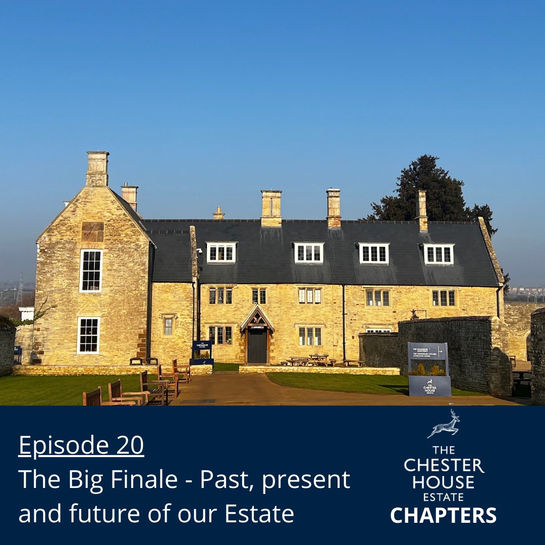 The final epsiode of the Chester House Chapters is here! Take a listen to our past highlights, present progress and future plans for our fantastic Estate! chesterhouseestate.org/podcast/