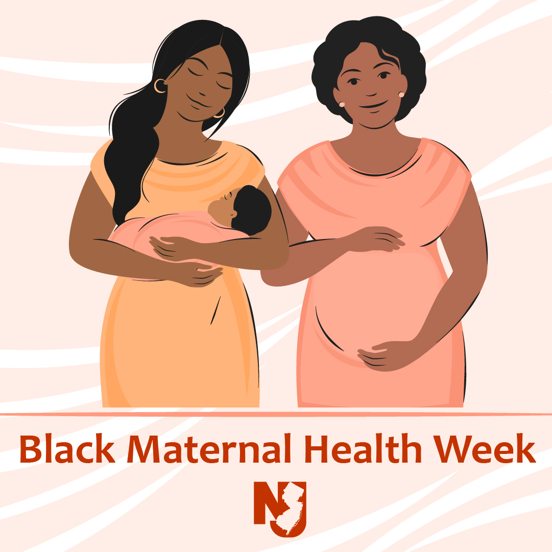 Today marks the start of Black Maternal Health Week – a weeklong effort to bring attention to our Black maternal health crisis. Our #NurtureNJ partners are hosting events to support and amplify the voices of Black mothers. Full calendar here: bit.ly/bmhw2024calend…