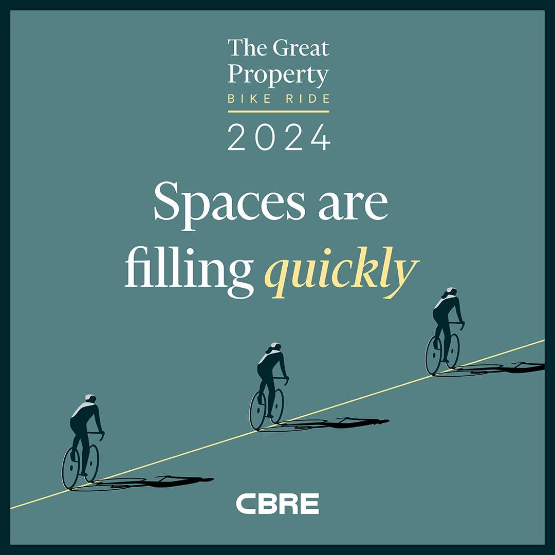 Attention all cycling enthusiasts! Time is running out to secure your spot for this year's Great Property Bike Ride. Don't miss your chance to conquer the challenging Surrey Hills. Register for the #GreatPropertyBikeRide before 30 May: cbre.co/3TS86vK