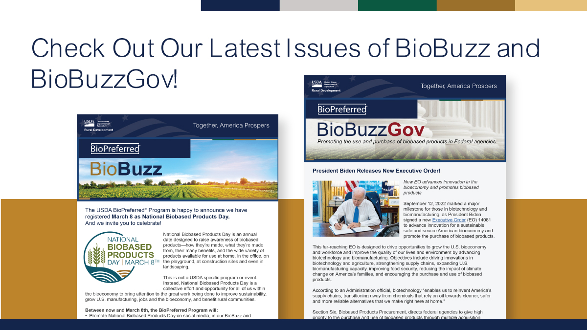 Have you read the latest issue of BioBuzz? As this year’s @EarthDay.org event approaches and its theme of Planet vs Plastic, check out this article addressing the whys of reducing single use plastics. Download it here: bit.ly/3P69Dg4 #Biobased #Sustainability