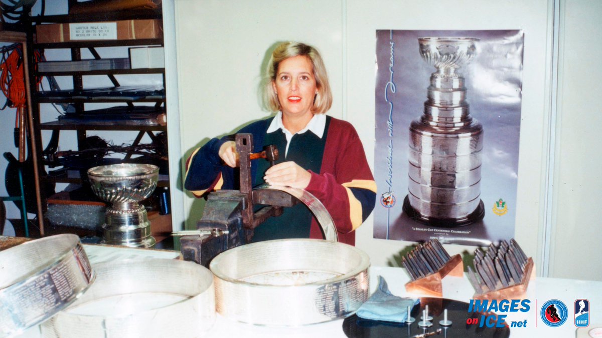 As we celebrate the end of another NHL season, the journey to have your name engraved on the #StanleyCup by Louise St. Jacques begins next week! 👀 Who will take home hockey's most coveted prize? 🏆 @keeperofthecup Learn more👉 bit.ly/HHOFStanleyCup