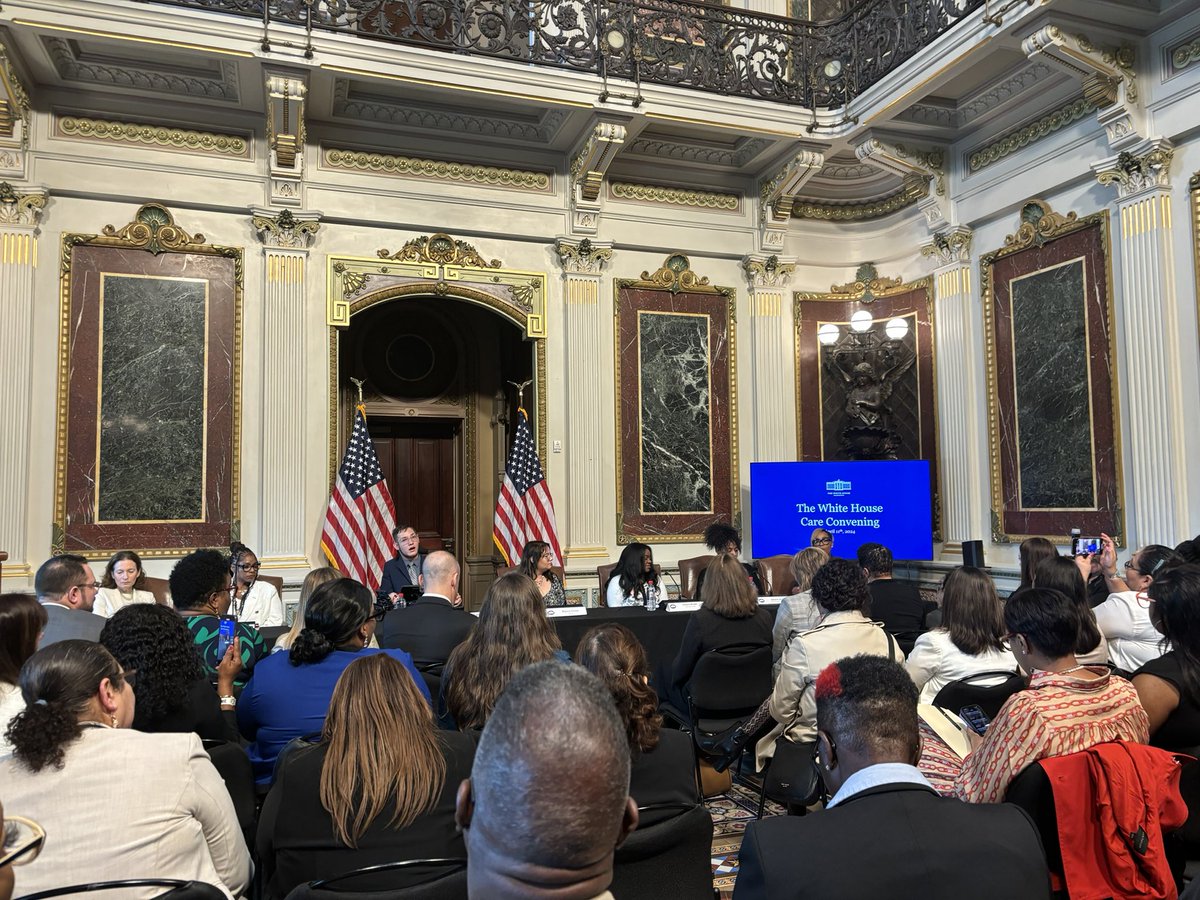 “Caregiving doesn’t work unless caregivers do.” Dr. Macie Smith #TheCareEconomy #CareCantWait