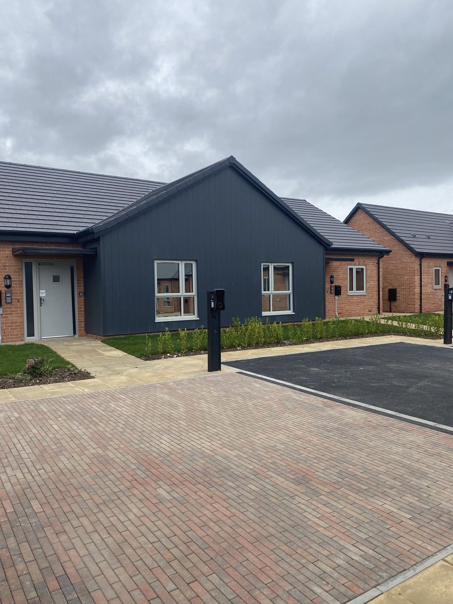 @NorthStarHG @HomesEngland @HomesByCarlton 

What a fantastic new development in Hartlepool.Chuffed to bits with the quality of these 12 bungalows.Well done to all concerned. Can’t wait to welcome our new tenants.#AffordableHousing #supportedhousing.