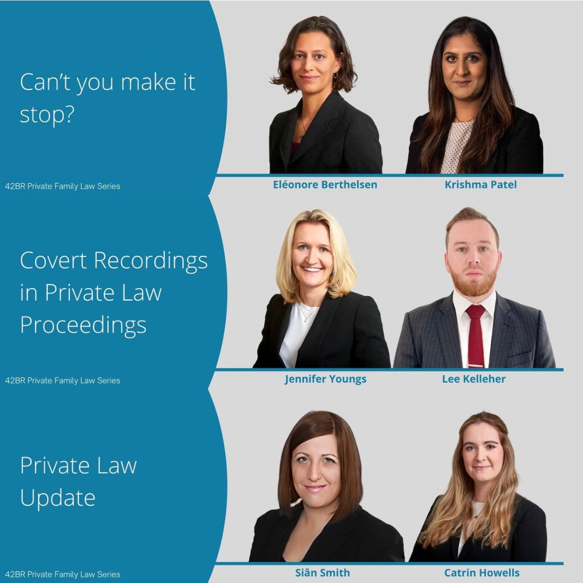 📢 ICYMI: 42BR's Private Family Law Webinar Series 💻 Over the last three months our #PrivateLaw family team have produced three webinars covering a range of topics. View the recordings here - lnkd.in/eKbFeA6z #PrivateLaw #FamilyLaw