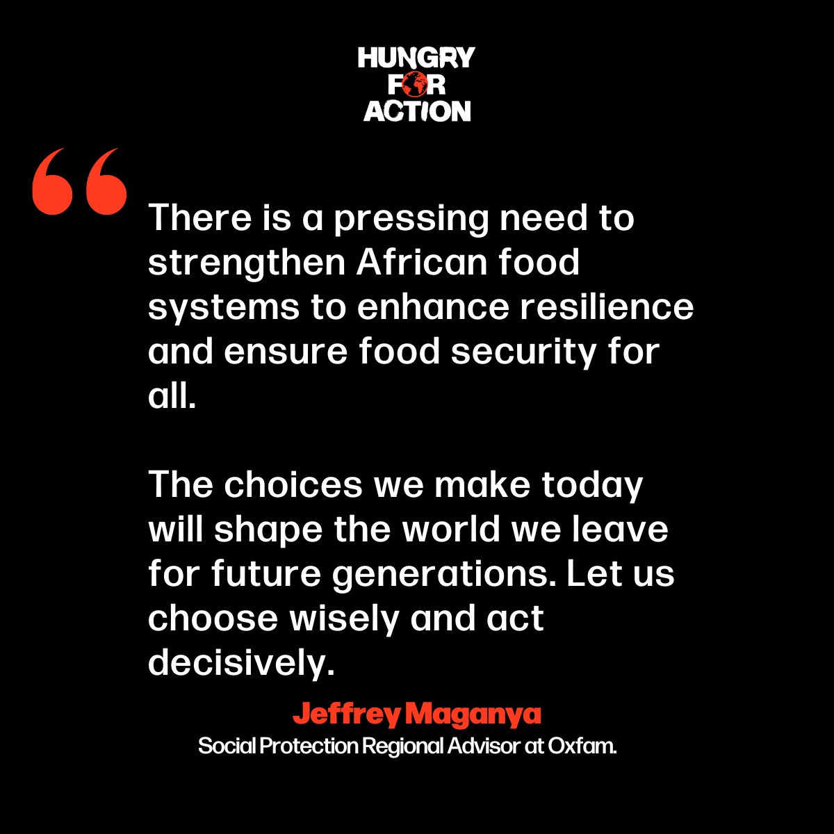 📣We hosted Hon. @neemalugangira, @FredRoder, @Zac_Carmichael & Sessi for a webinar that unpacked how the upcoming #SpringMeetings2024 could unlock resources to fight hunger. #ICYMI, watch the discussion here: youtu.be/6wqvkvPTOC4 🤝 @OxfaminAfrica @roppainfo @WorldBank