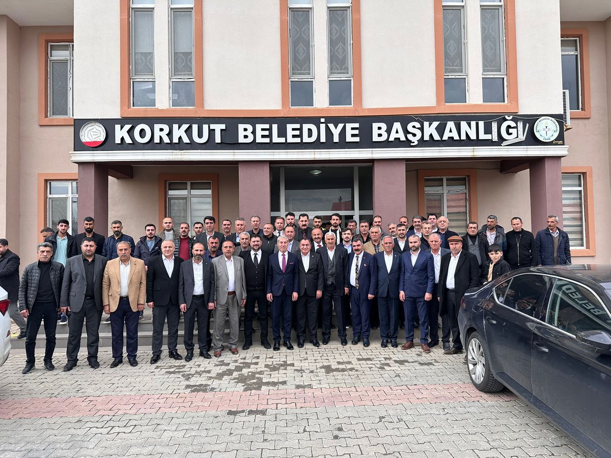 📍Korkut ilçesindeyiz. Bayramlaşma programımıza İl Başkanımız Sn @MelikEmre1 ve teşkilatlarımız ile birlikte devam ederek, Korkut Belediye Başkanımız Sn Haşim Arık ve Korkutlu hemşerilerimizin Mübarek Ramazan bayramını kutladık.