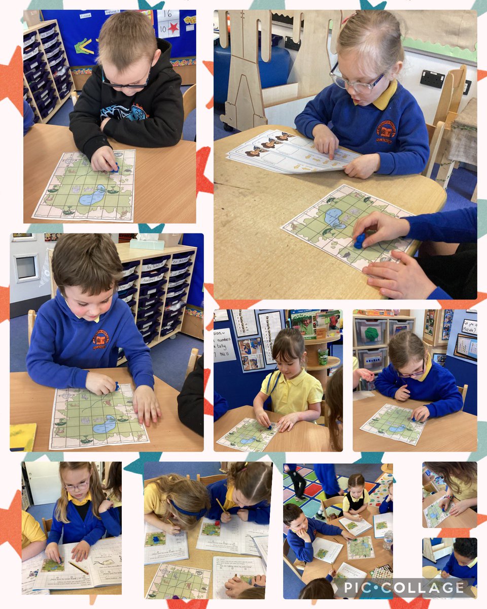 Today in Dosbarth Porffor we used coding cards to find safari animals. We needed to carefully listen to our friends and work together to make sure we used the correct directions. Da iawn! 👏⭐️👏⭐️