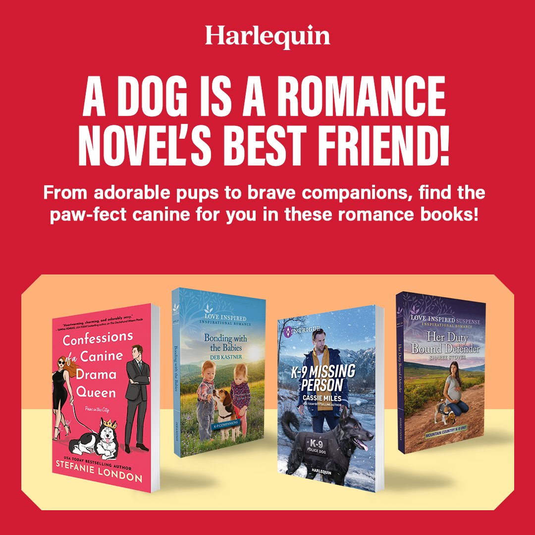 From K-9 crime fighters to holiday pups, prepare to be obsessed with these romance stories! bit.ly/3TJqrLd