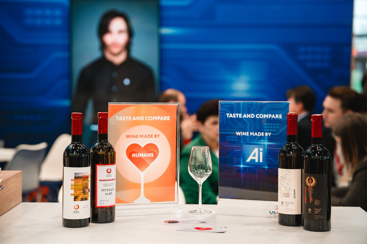 From harvest dates to marketing, AI is helping Wine of Moldova inform winemaking decisions across the production process. Winegrowers are essential to Moldova's economy & this collaboration with @USAID, the Technical University of 🇲🇩, & Mediacor is paving the way for the future.