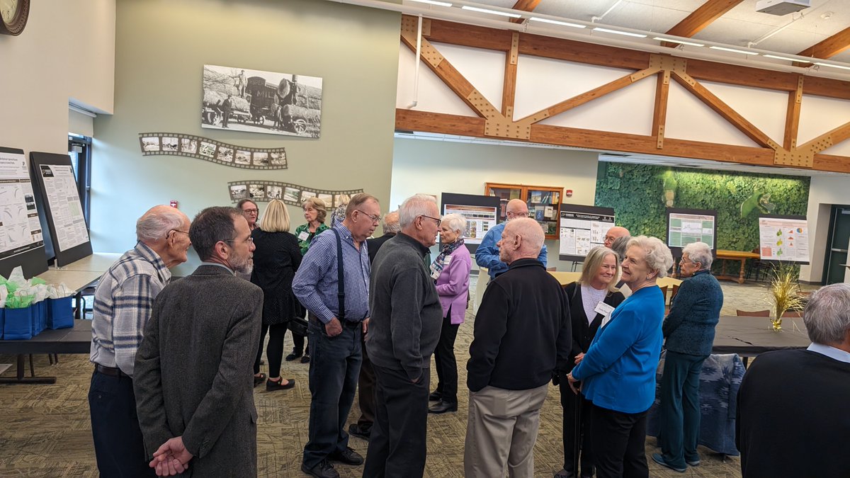 We were blessed to welcome several of our FNR professor emeritus and retired faculty members and their guests for a luncheon last Friday. We had visitors from Colorado, Michigan and Maine as well as just down the road in West Lafayette. Do you recognize these faces @PurdueAlumni?