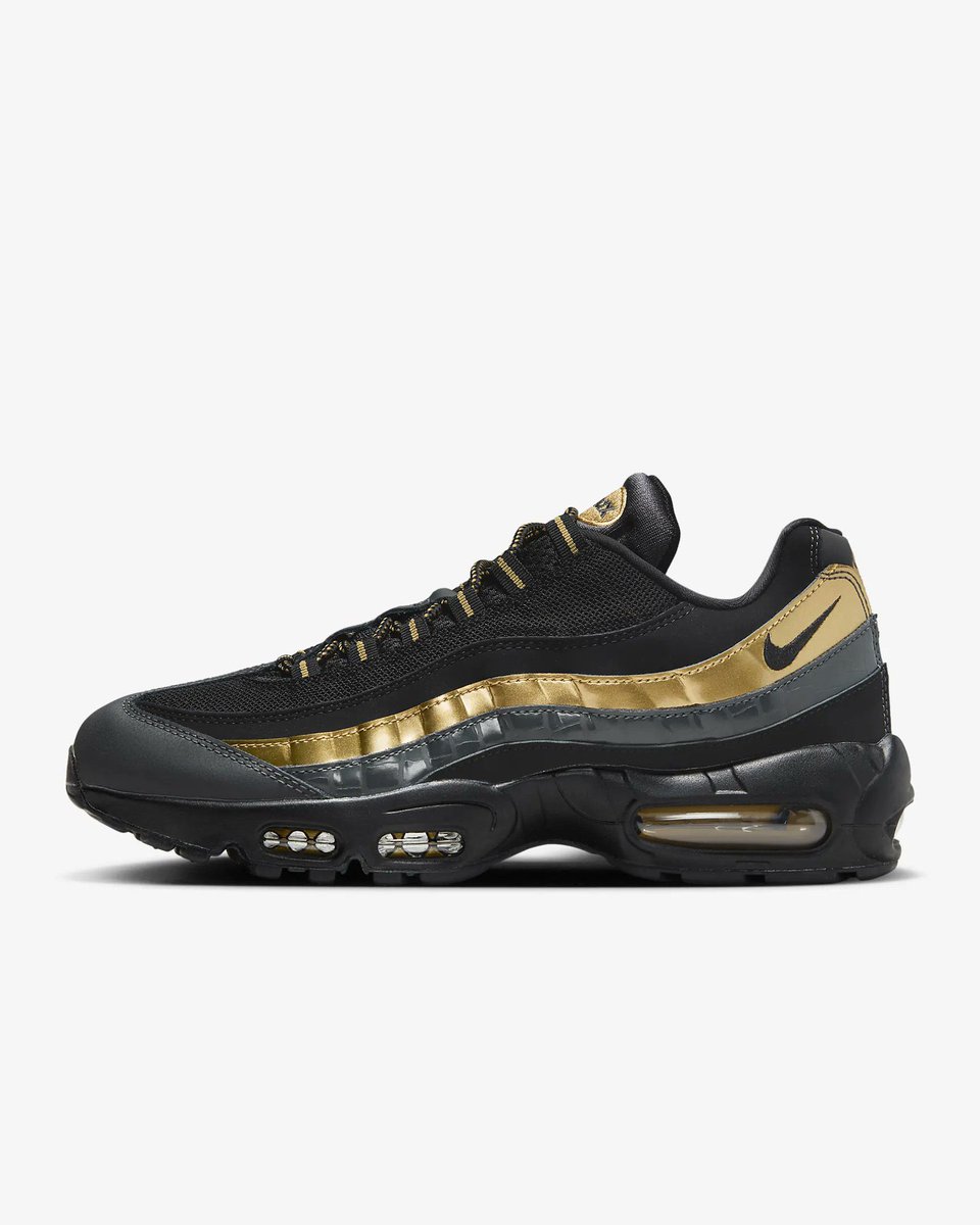 snkr_twitr's tweet photo. AD: Restocked at $130
Nike Air Max 95 Premium 'Black/Metallic Gold'

Finishline https://t.co/8iYSQ53tNW
JDsports https://t.co/bPO6HdmOm5 https://t.co/YpwLERJAIA