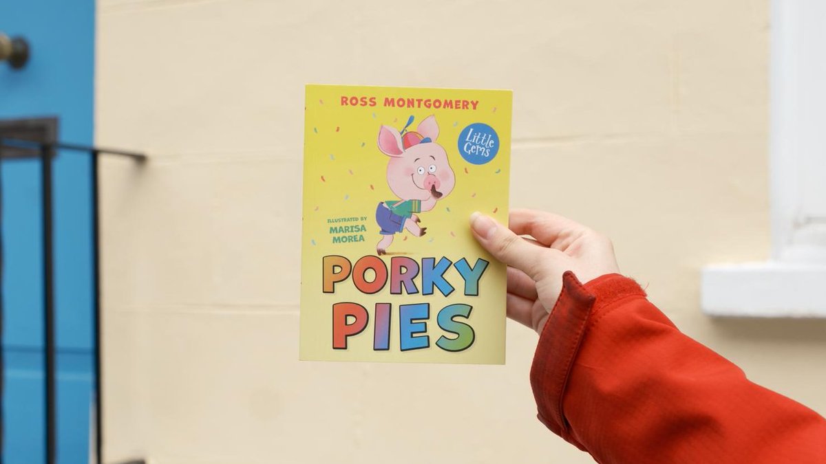 The pig who cried wolf finally gets his comeuppance in this hilarious gem from bestselling author @mossmontmomery PORKY PIES is out today🐷 📚uk.bookshop.org/p/books/porky-… 📚waterstones.com/book/porky-pie…