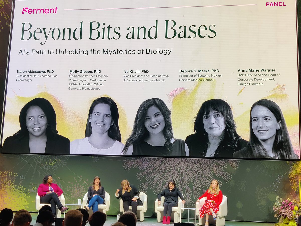 Woo Hoo - #AI #AllFemalePanel at <a href="/Ginkgo/">Ginkgo Bioworks</a> #ferment