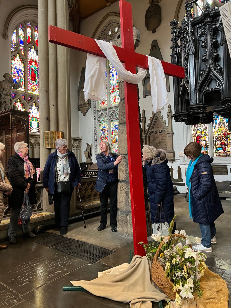 Our guided tours this week gave visitors a unique insight into the fascinating history of our stunning building. If you'd like to discover the hidden treasures of the Minster for yourself, book on to our next tour on Wednesday the 8th May buff.ly/49v14Tq