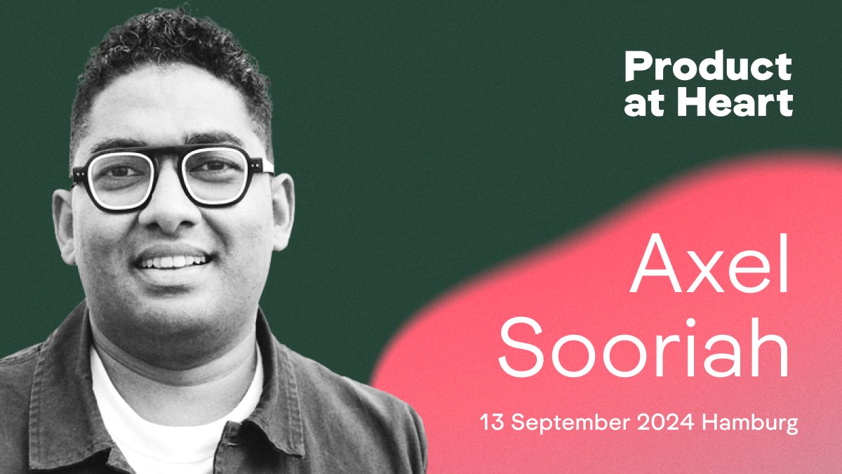 As another great community player in our session SKILLSET TO MINDSET we welcome <a href="/AxelSooriah/">Axel Sooriah</a> .
Axel is a Product Management Evangelist at <a href="/Atlassian/">Atlassian</a> where he helps teams unlock new ways of working with Jira Product Discovery.

🎤 productatheart.com/speakers