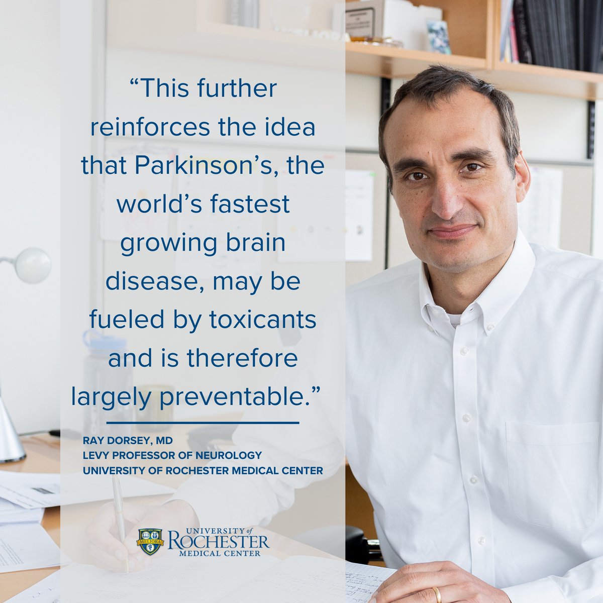 Ever wondered how Parkinson's Disease begins? 🧠

A new #URochesterResearch paper dives into how and where the disease starts and spreads: urmc.info/1vi