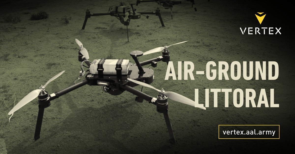 Air-ground littoral: the space between the ground and a few thousand feet above it. At VERTEX, we'll explore the Army's challenges in this new space, and you'll have the opportunity to share your insights. Sign up to be notified when registration opens: hubs.ly/Q02syGv30