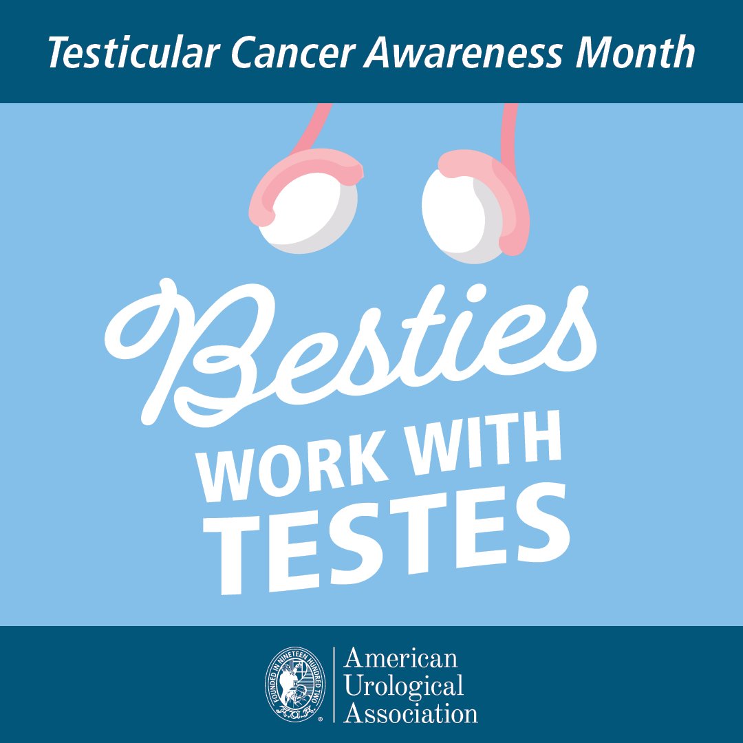 Don't drop the ball... April is Testicular Cancer Awareness Month! This month the @UrologyCareFdn is dedicated to educating men about the importance of consistent self-examinations. Click below to access and share the UCF's Testicular Cancer Patient Guide bit.ly/3I96PKZ