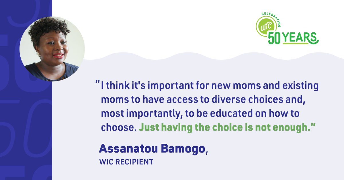 WIC provides services at community centers, schools, migrant health centers and camps, and many other places to ensure that all eligible participants receive access to quality nutrition education and care. Learn more about WIC’s dedicated outreach: WIC50th.nwica.org #WIC50